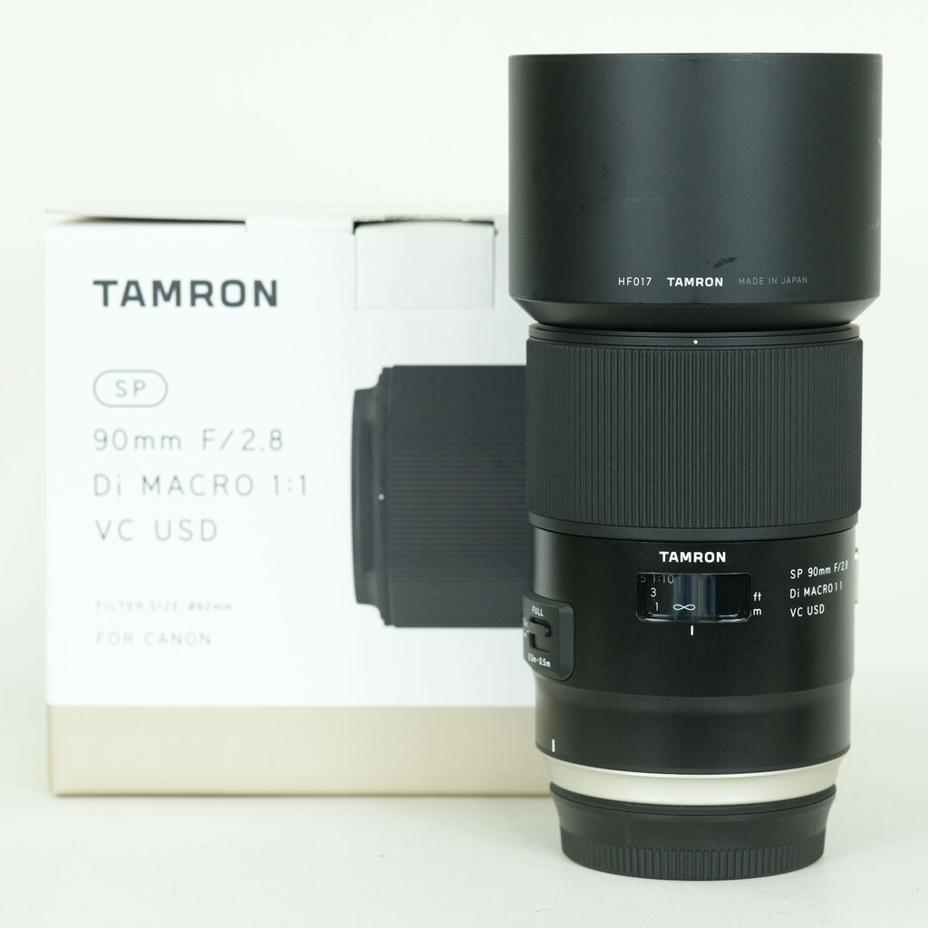 TAMRON SP 90mm F/2.8 Di MACRO 1:1 VC USD（Model F017）[キヤノン用]