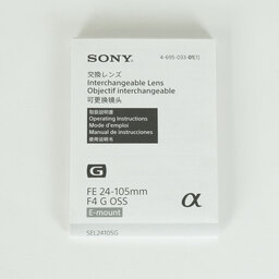 SONY FE 24-105mm F4 G OSS SEL24105G