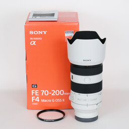 SONY FE70-200mm F4 Macro G OSS II SEL70200G2 SONY FE70-200mm F4 Macro G OSS II SEL70200G2