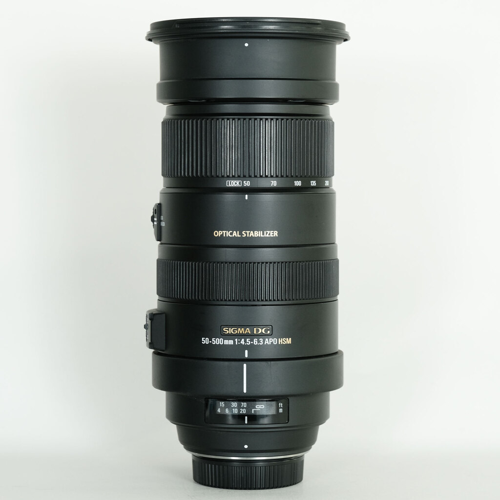 SIGMA APO 50-500mm F4.5-6.3 DG OS HSM [ニコンF用]