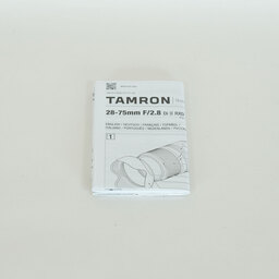 TAMRON 28-75mm F/2.8 Di III RXD (Model A036) [ソニーE用]