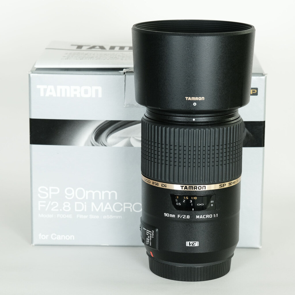 TAMRON SP 90mm F/2.8 Di MACRO 1:1 VC USD（Model F004）[キヤノン用]