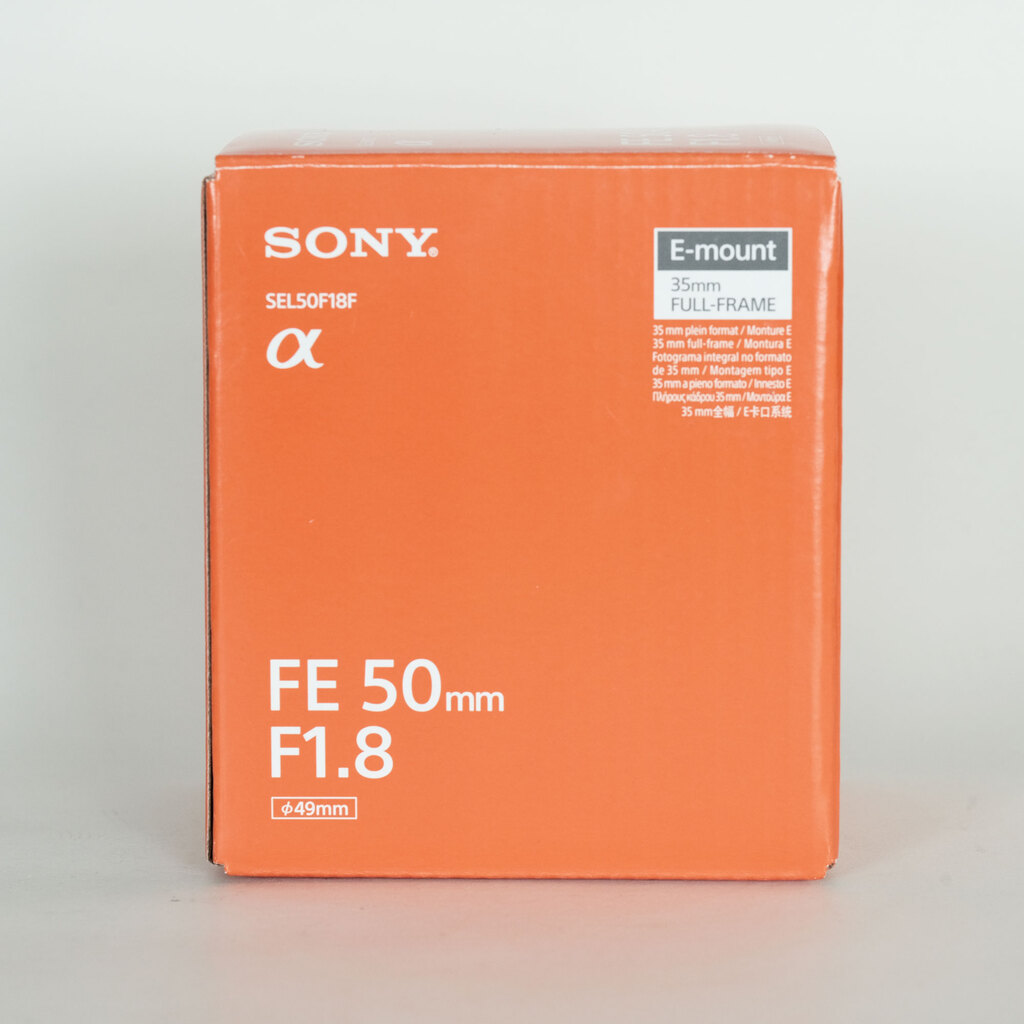 SONY FE 50mm F1.8 SEL50F18F SONY FE 50mm F1.8 SEL50F18F