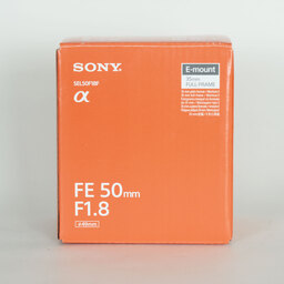 SONY FE 50mm F1.8 SEL50F18F SONY FE 50mm F1.8 SEL50F18F