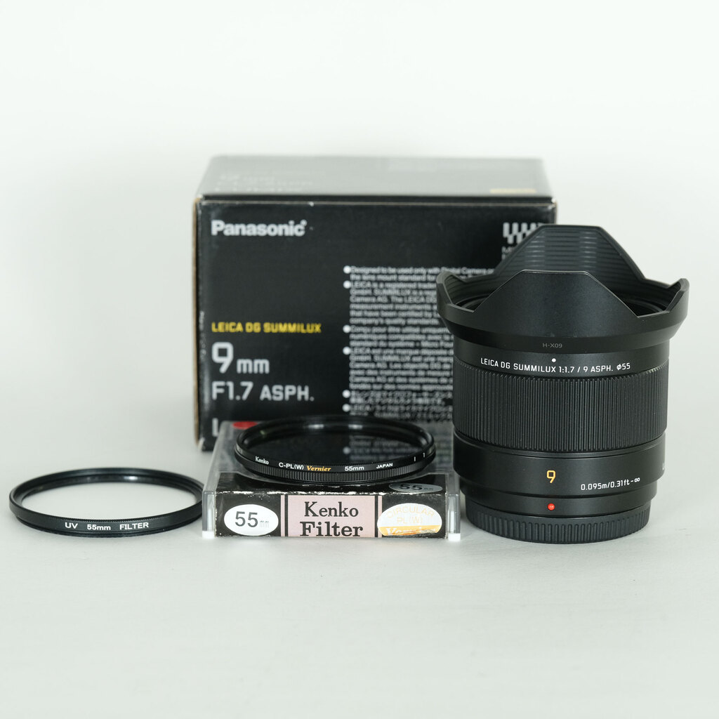 Panasonic LEICA DG SUMMILUX 9mm / F1.7 ASPH.