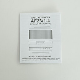 VILTROX AF 23mm F1.4 XF [フジフイルムX用]