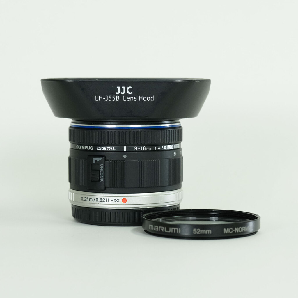 OLYMPUS M.ZUIKO DIGITAL ED 9‑18mm F4.0-5.6