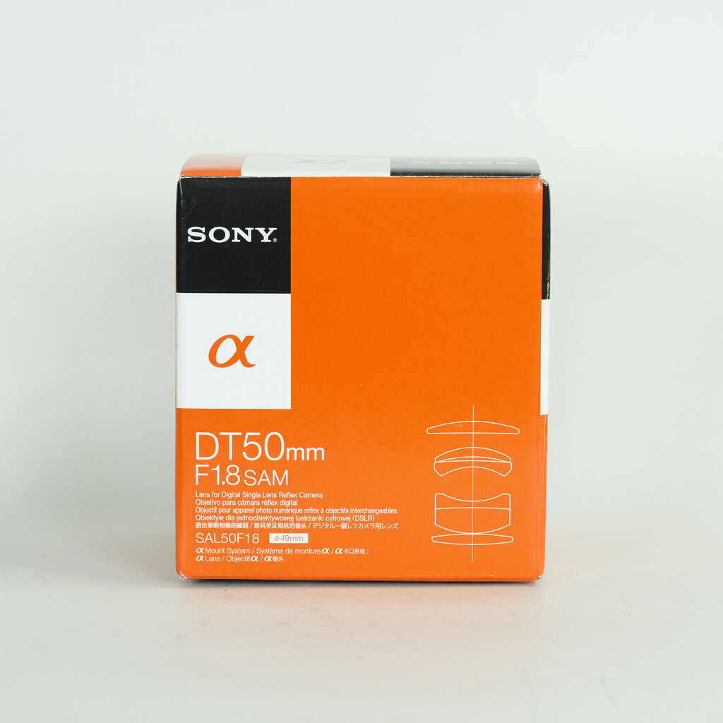 SONY DT 50mm F1.8 SAM SAL50F18
