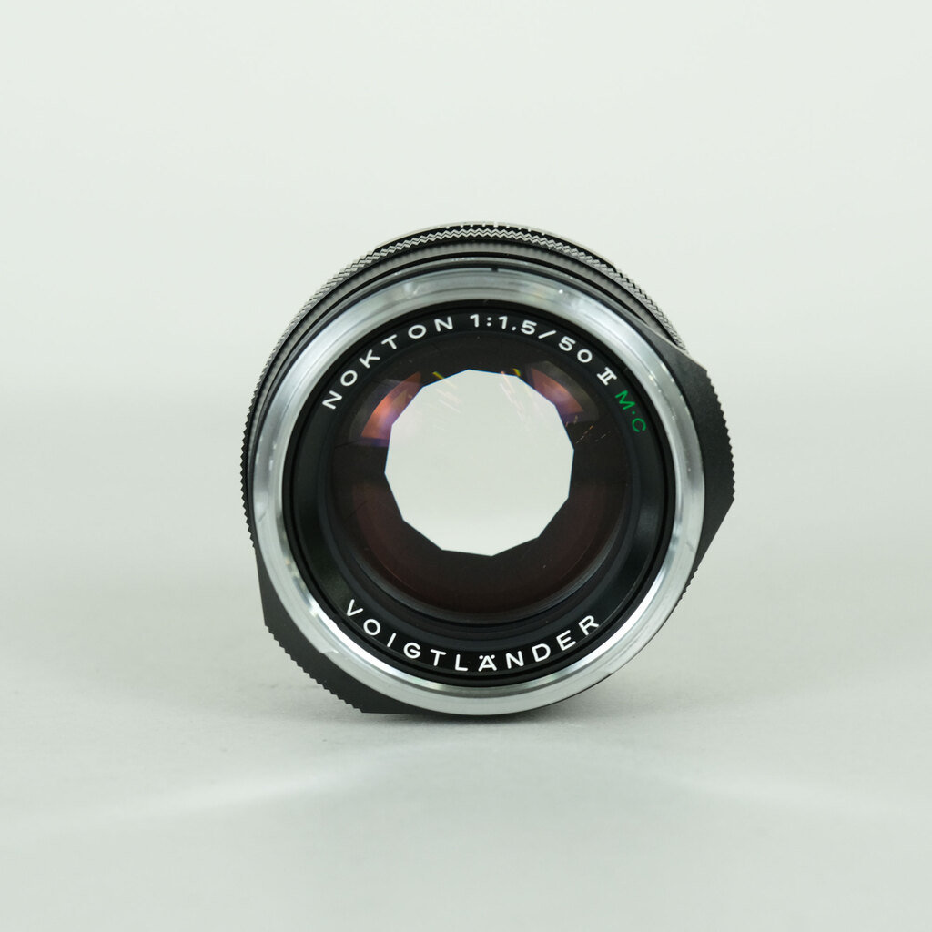 コシナ フォクトレンダー NOKTON Vintage Line 50mm F1.5 Aspherical II VM ブラック MC
