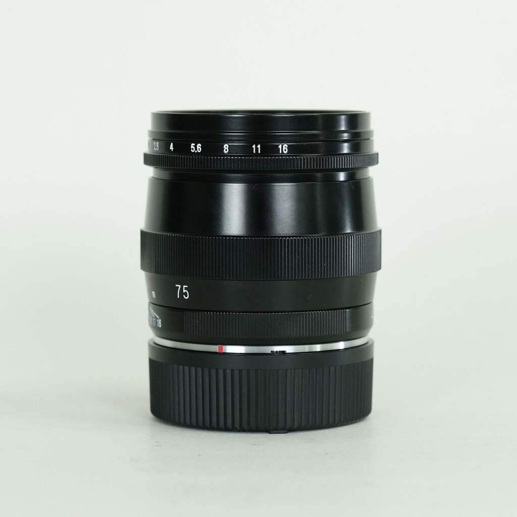 コシナ フォクトレンダー ULTRON 75mm F1.9 SC シングルコート ブラックペイント ライカM用