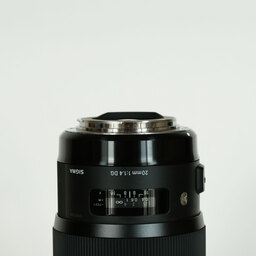 SIGMA 20mm F1.4 DG HSM｜Art [キヤノン用]