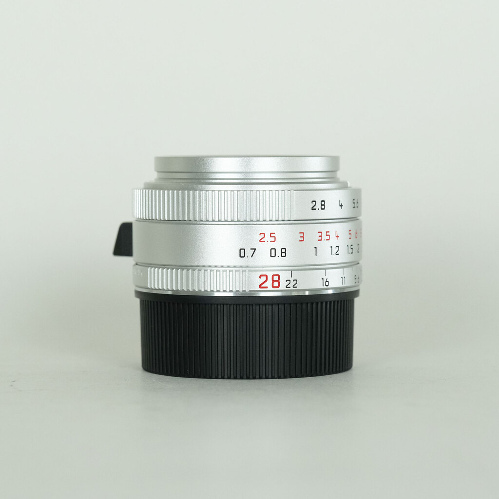 Leica エルマリート M28mm F2.8 ASPH.(フードはめ込み式・6bit) シルバー Leica エルマリート M28mm F2.8 ASPH.(フードはめ込み式・6bit) シルバー