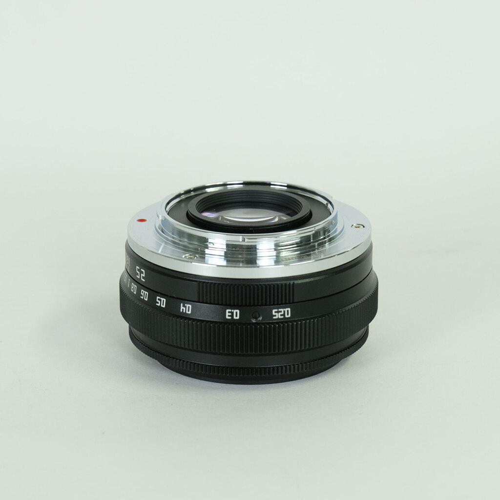 銘匠光学 TTArtisan 25mm F2 C (フジフイルムX用) ブラック 銘匠光学 TTArtisan 25mm F2 C (フジフイルムX用) ブラック