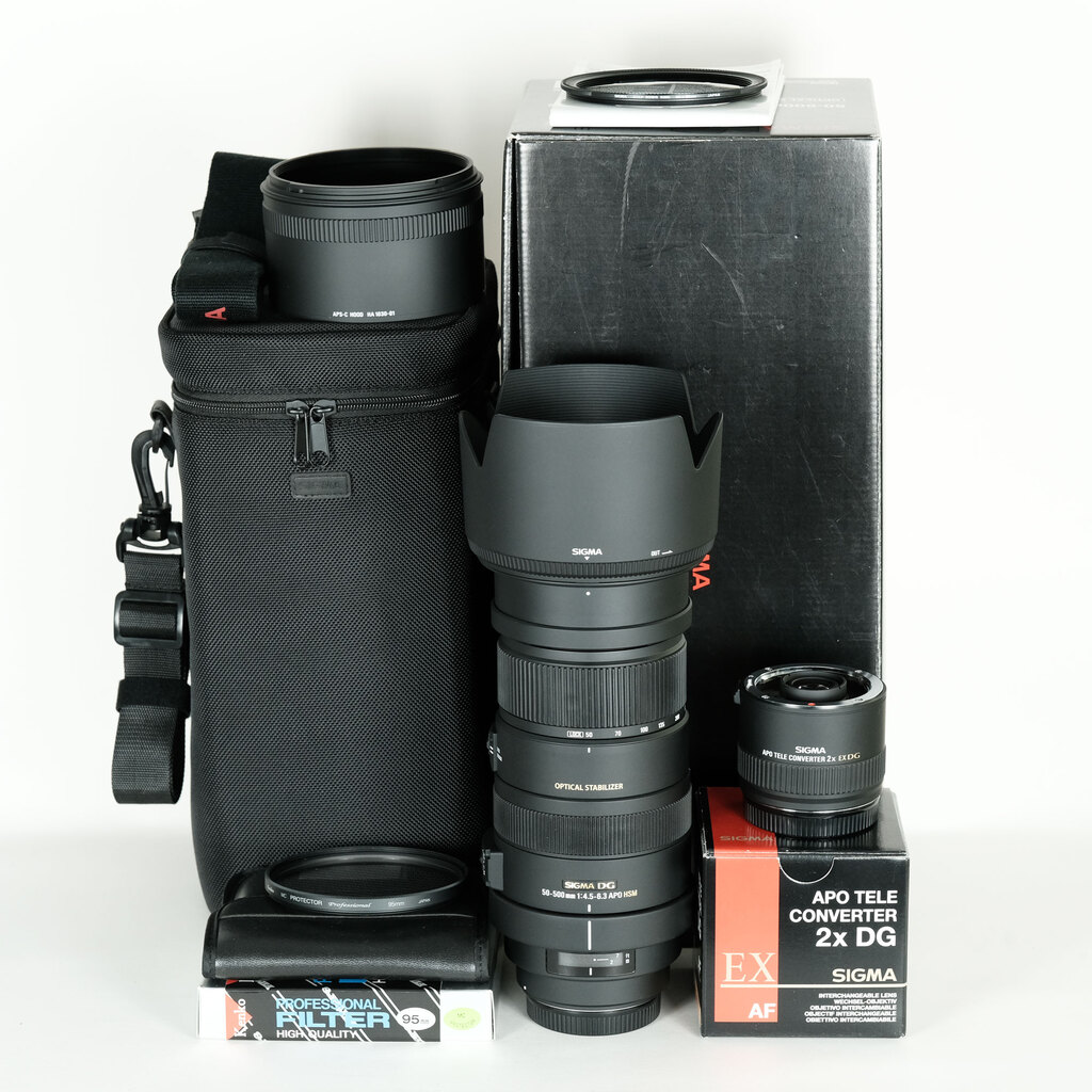 SIGMA APO 50-500mm F4.5-6.3 DG OS HSM (キヤノンEF用)