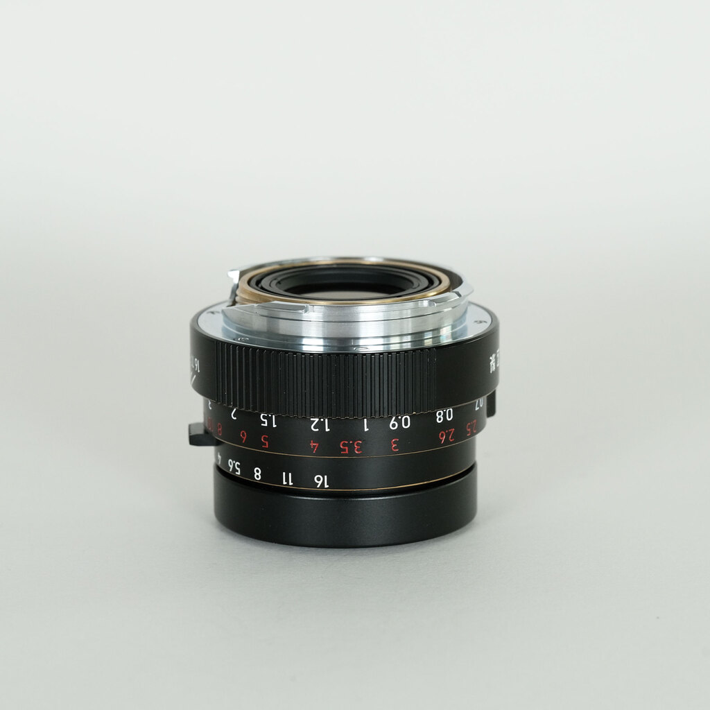 Light lens lab M 50mm f/2 ライカM用 ヴィンテージブラック セット(フード、UVフィルター付属)