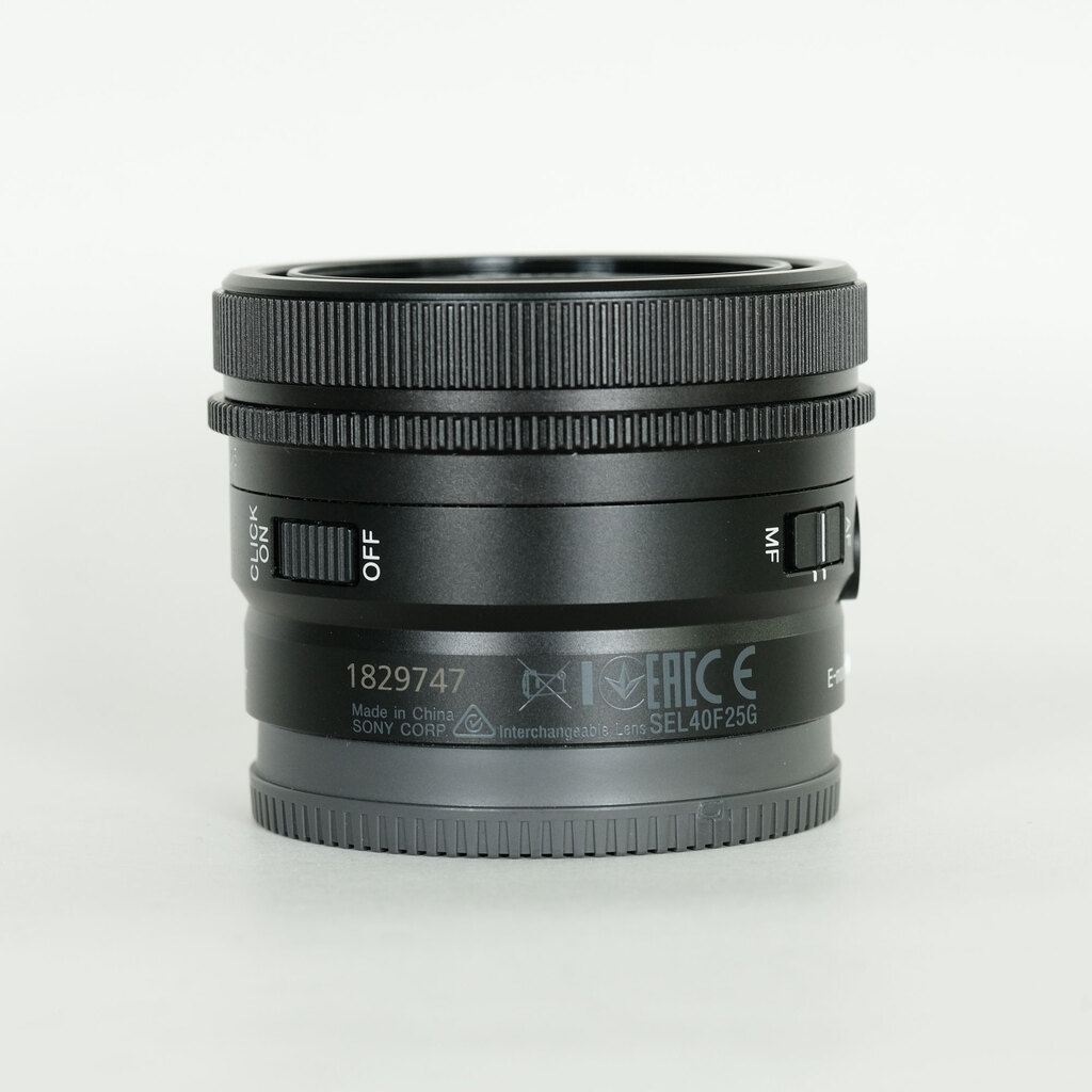SONY FE 40mm F2.5 G SEL40F25G