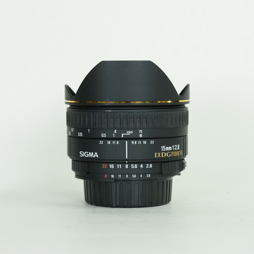 SIGMA 15mm F2.8EX DG DIAGONAL FISHEYE (ニコンF用)