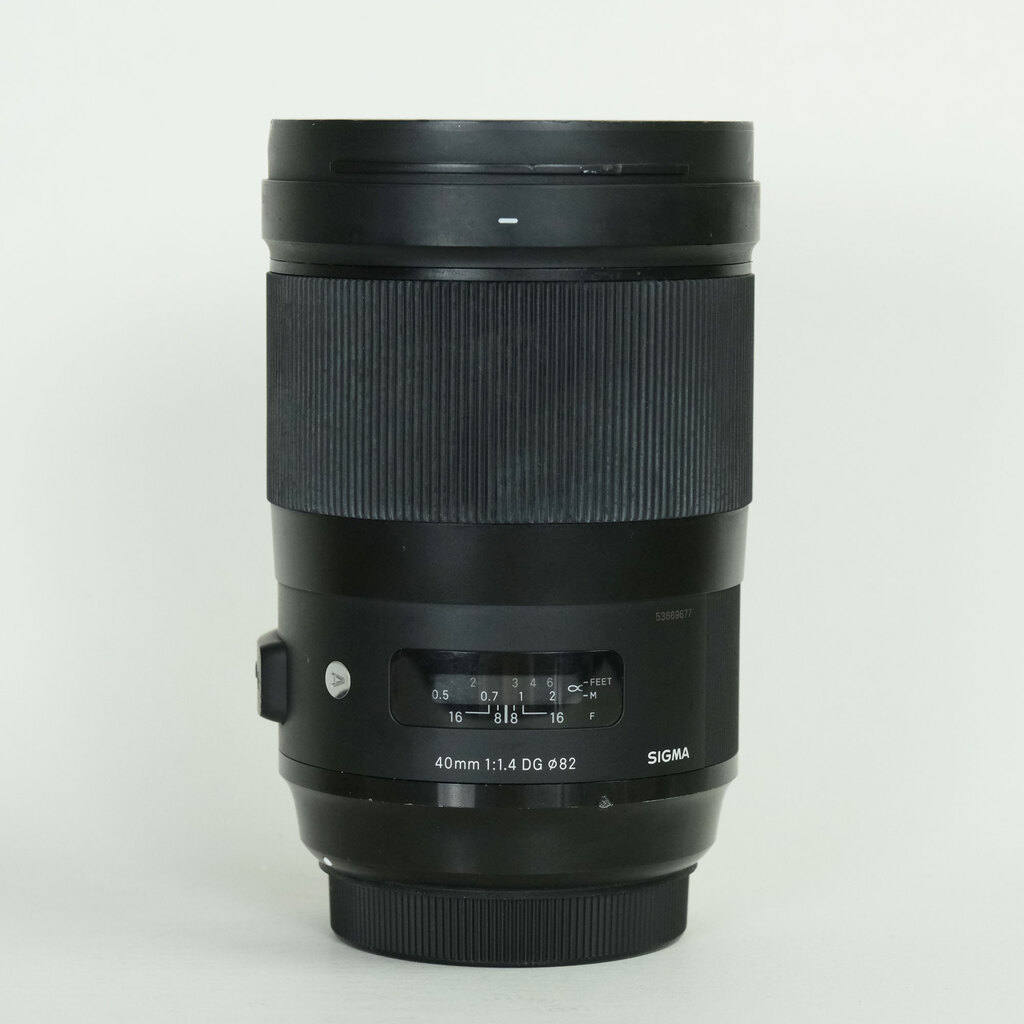 SIGMA 40mm F1.4 DG HSM｜Art [キヤノンEF用]