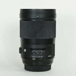 SIGMA 40mm F1.4 DG HSM｜Art [キヤノンEF用]