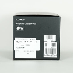 FUJIFILM XF18mmF1.4 R LM WR