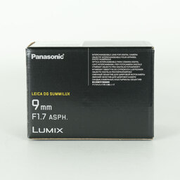 Panasonic LEICA DG SUMMILUX 9mm / F1.7 ASPH.