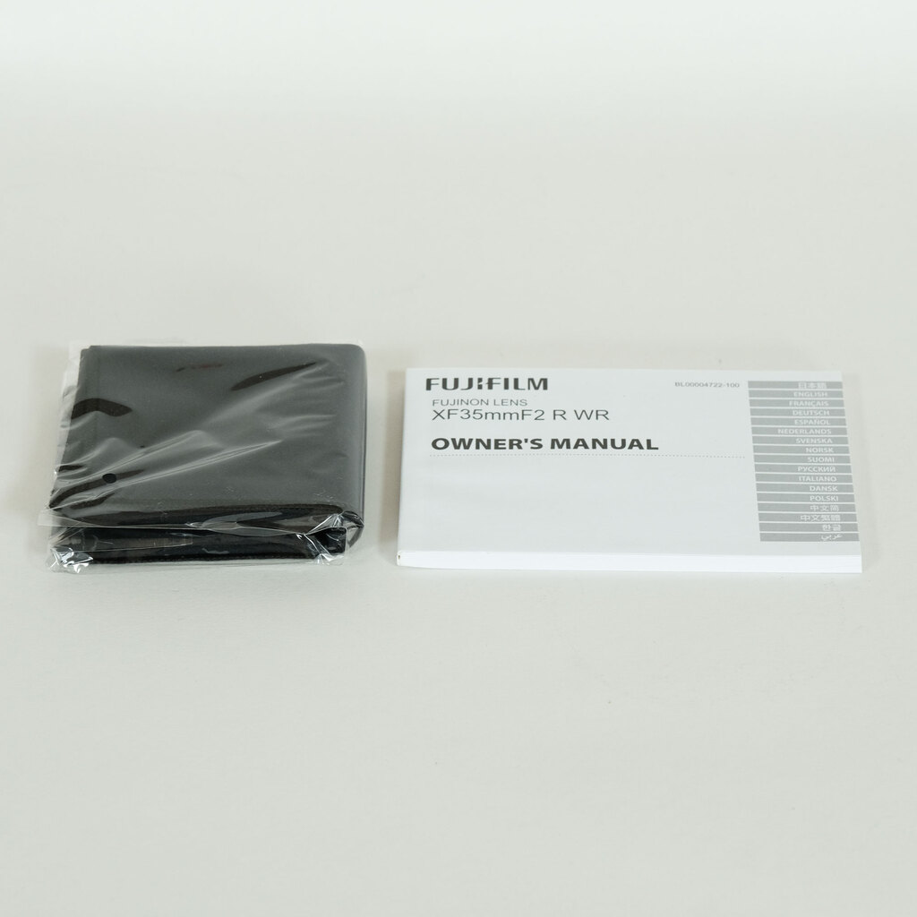 FUJIFILM XF35mmF2 R WR