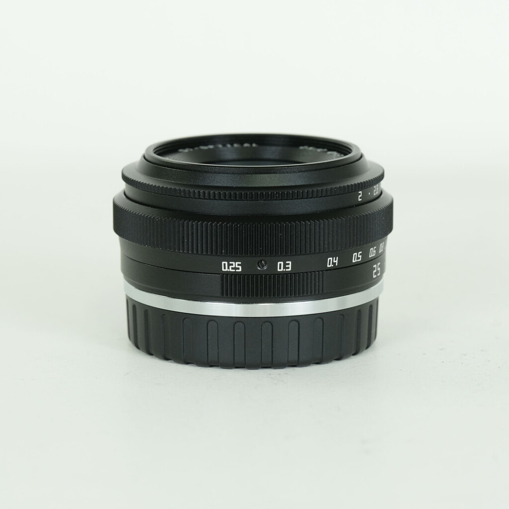 銘匠光学 TTArtisan 25mm F2 C (フジフイルムX用) ブラック 銘匠光学 TTArtisan 25mm F2 C (フジフイルムX用) ブラック
