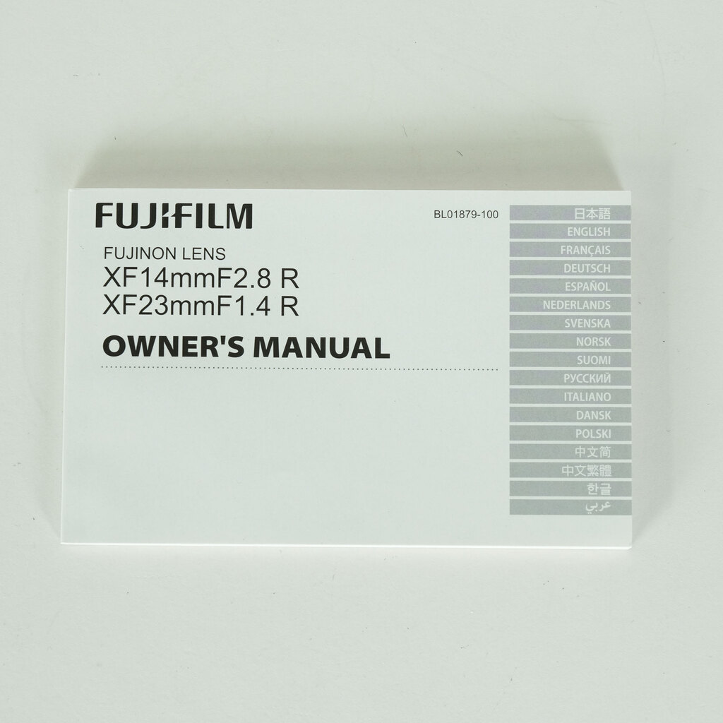 FUJIFILM XF14mmF2.8 R