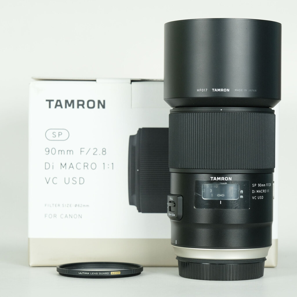 TAMRON SP 90mm F/2.8 Di MACRO 1:1 VC USD（Model F017）[キヤノン用
