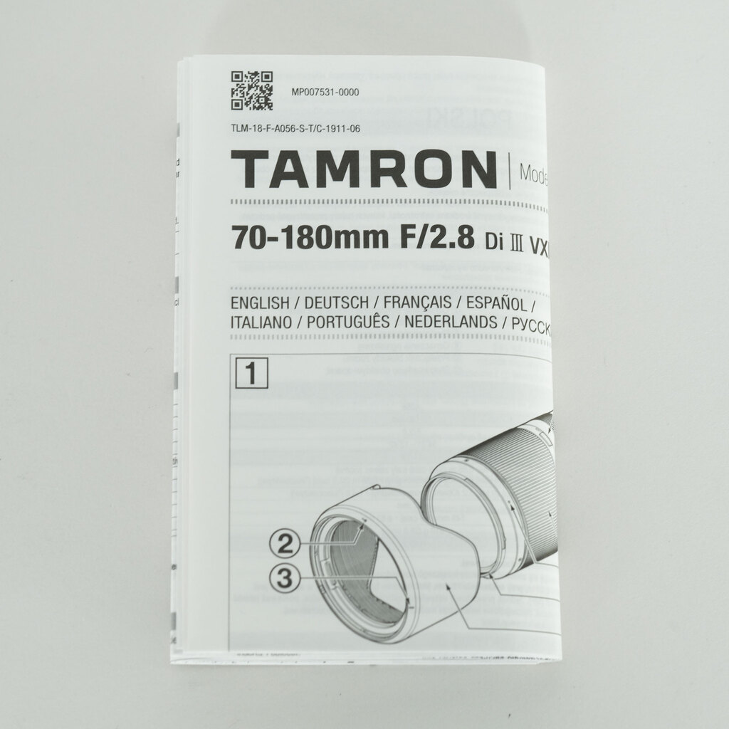 TAMRON 70-180mm F/2.8 Di III VXD (Model A056) [ ソニーE用 ]