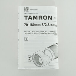 TAMRON 70-180mm F/2.8 Di III VXD (Model A056) [ ソニーE用 ]