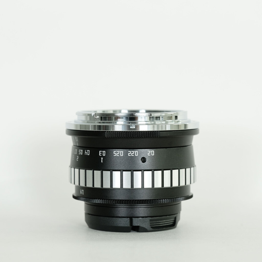 銘匠光学 TTArtisan 23mm F1.4 C (ニコンZ用) ブラック×シルバー