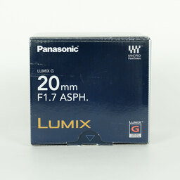 Panasonic LUMIX G 20mm F1.7 ASPH. H-H020