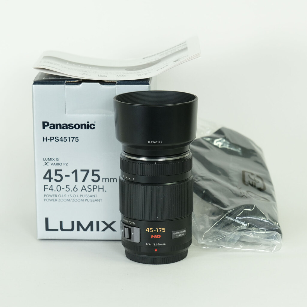 Panasonic LUMIX G X VARIO PZ 45-175mm / F4.0-5.6 ASPH. / POWER O.I.S.