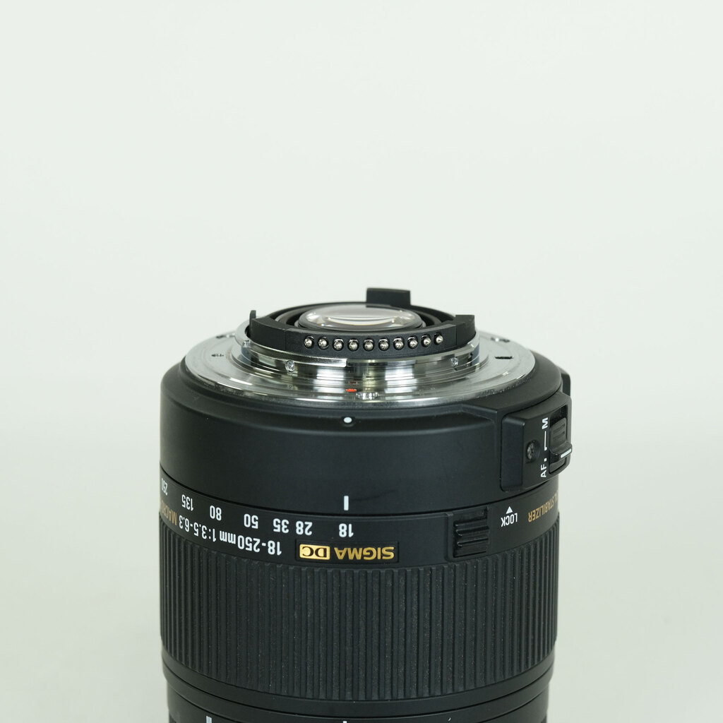 SIGMA 18-250mm F3.5-6.3 DC MACRO OS HSM (ニコンF用)
