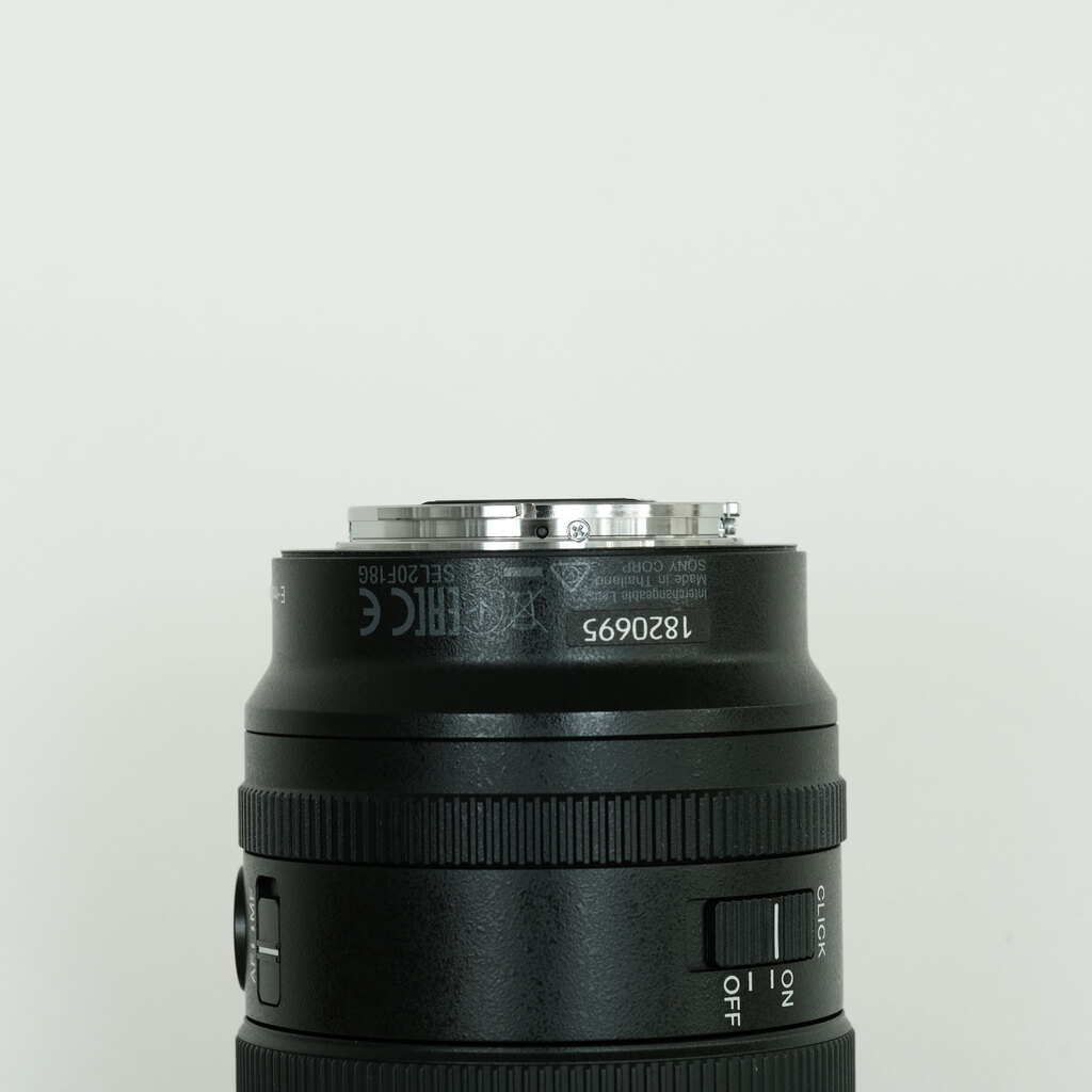 SONY FE 20mm F1.8 G SEL20F18G