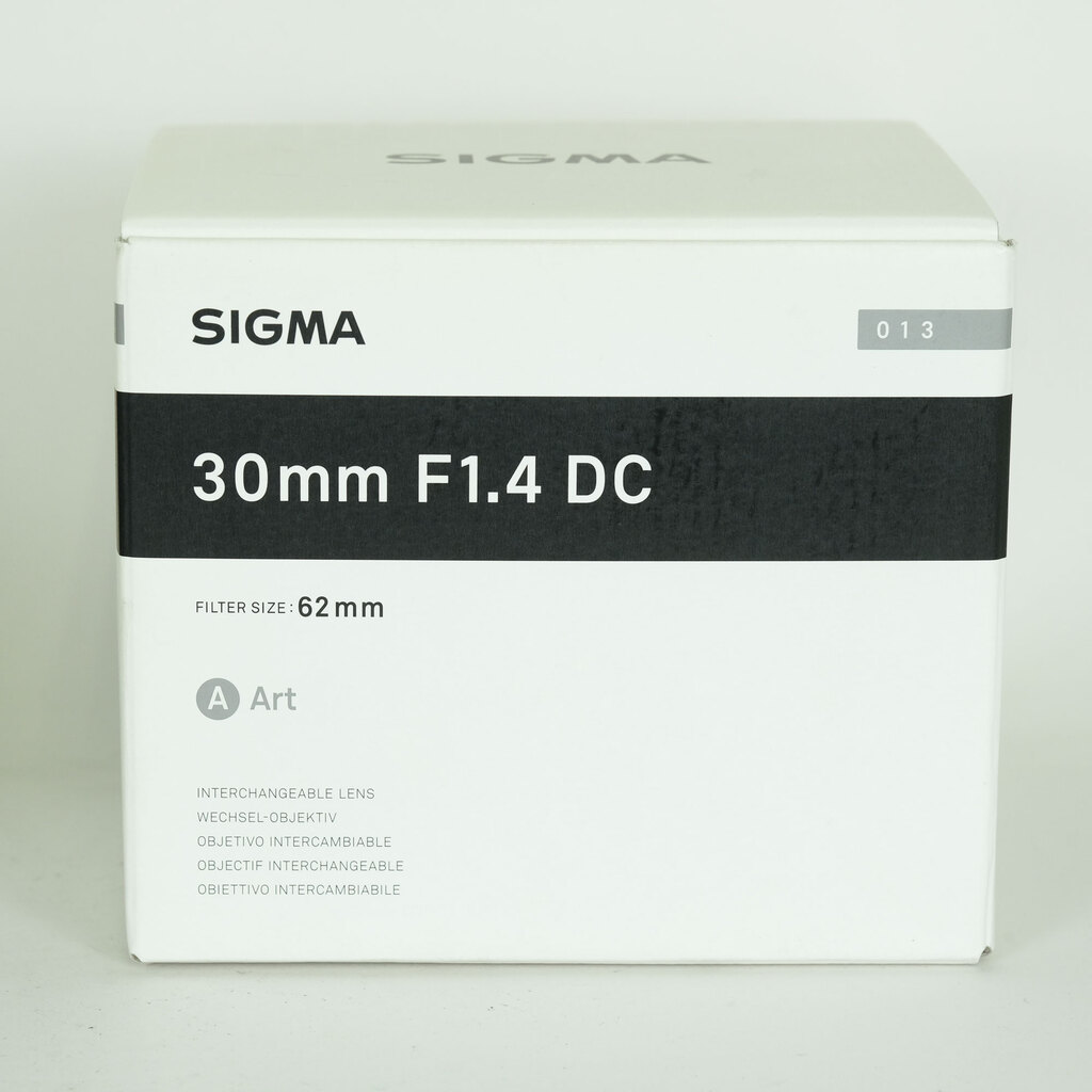 SIGMA 30mm F1.4 DC HSM | Art [キヤノン用]