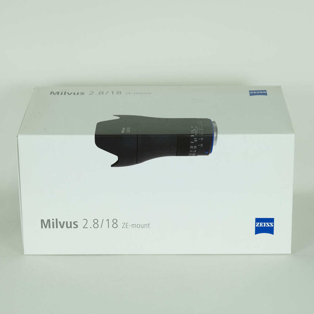 Carl Zeiss Milvus 2.8/18 ZE Carl Zeiss Milvus 2.8/18 ZE