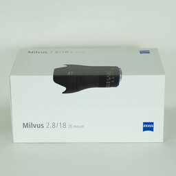 Carl Zeiss Milvus 2.8/18 ZE Carl Zeiss Milvus 2.8/18 ZE