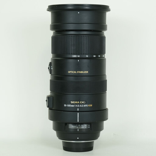 SIGMA APO 50-500mm F4.5-6.3 DG OS HSM [ニコンF用]