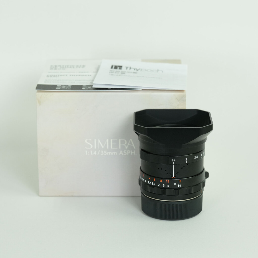 Thypoch Simera 35mm f/1.4 ASPH. Type II ライカMマウント ブラック
