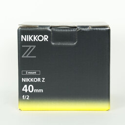 Nikon NIKKOR Z 40mm f/2