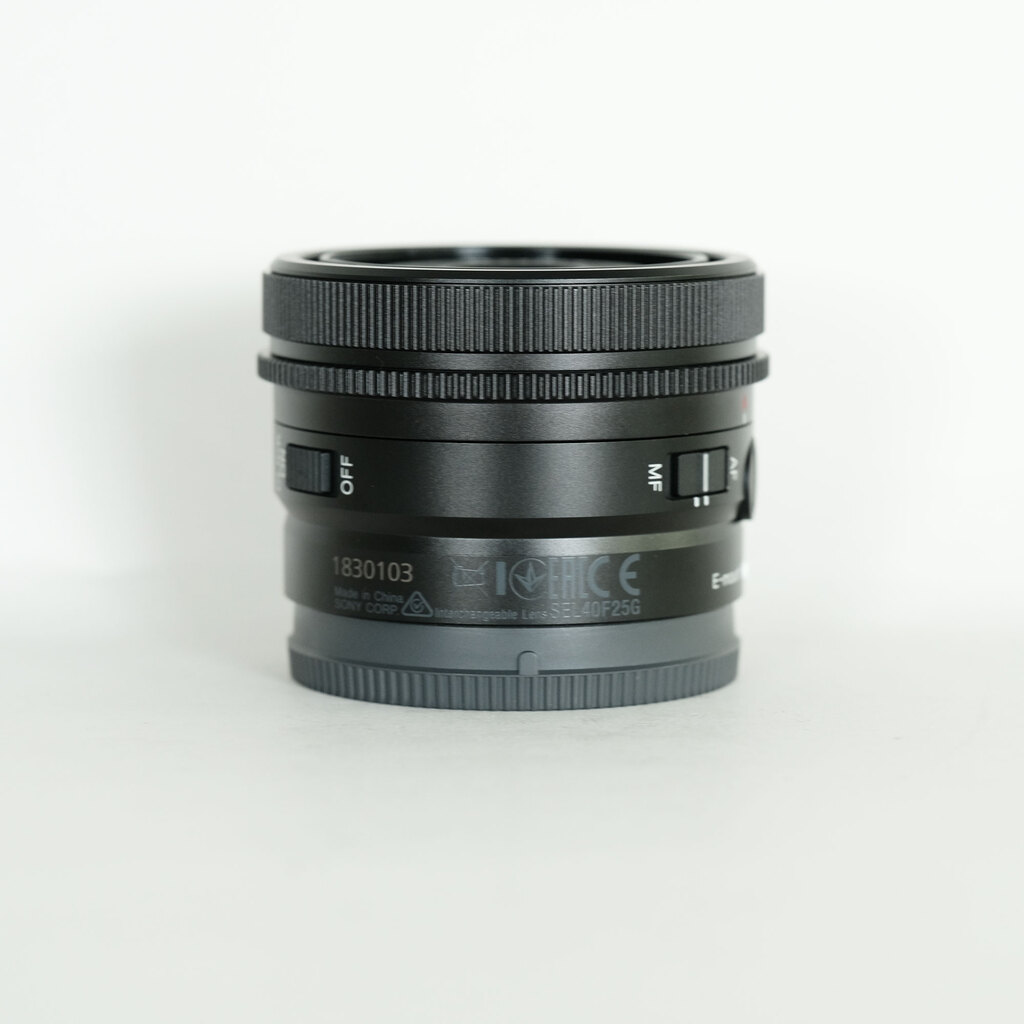 SONY FE 40mm F2.5 G SEL40F25G SONY FE 40mm F2.5 G SEL40F25G