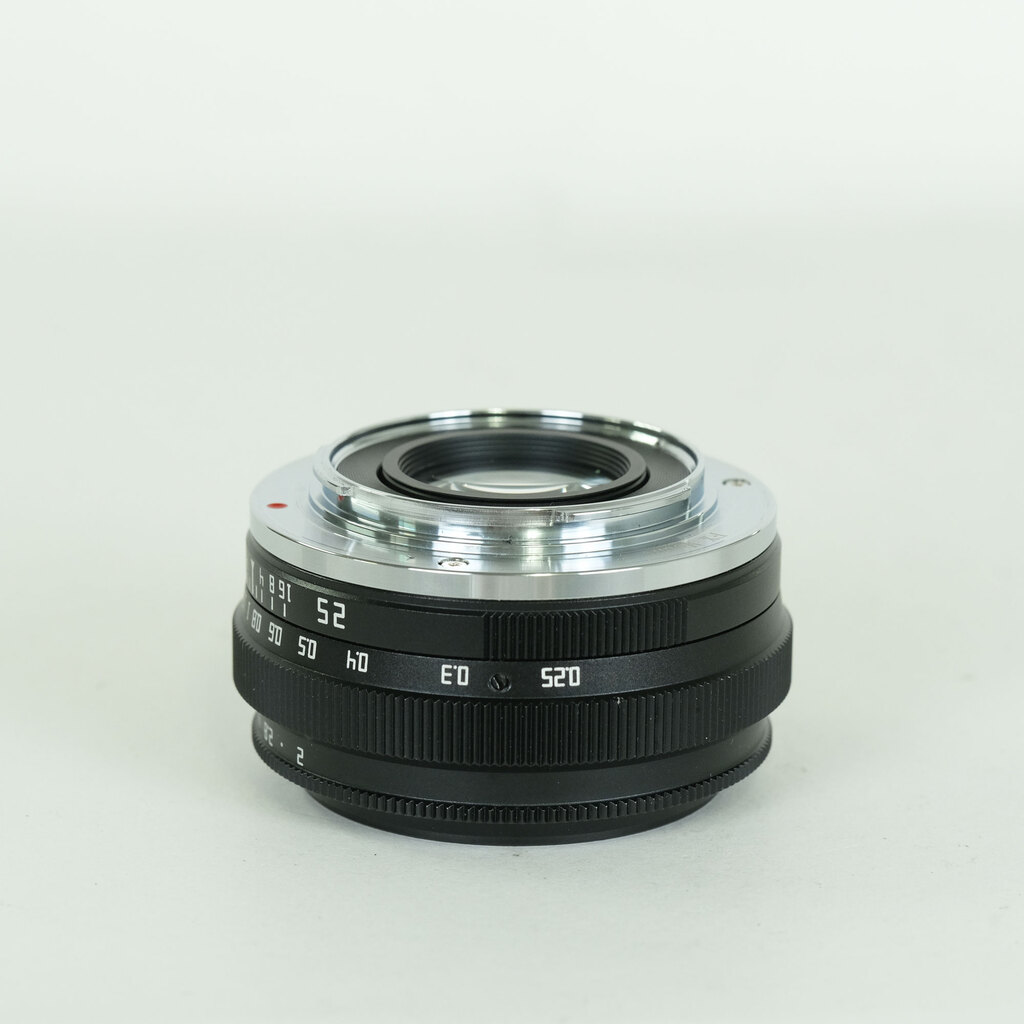 銘匠光学 TTArtisan 25mm F2 C (フジフイルムX用) ブラック 銘匠光学 TTArtisan 25mm F2 C (フジフイルムX用) ブラック