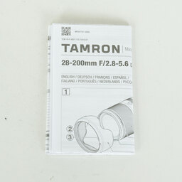 TAMRON 28-200mm F/2.8-5.6 Di III RXD (Model A071) [ソニーE用]