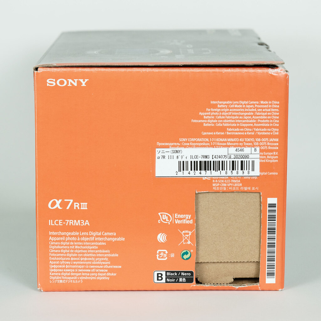 SONY α7R III（ILCE-7RM3）
