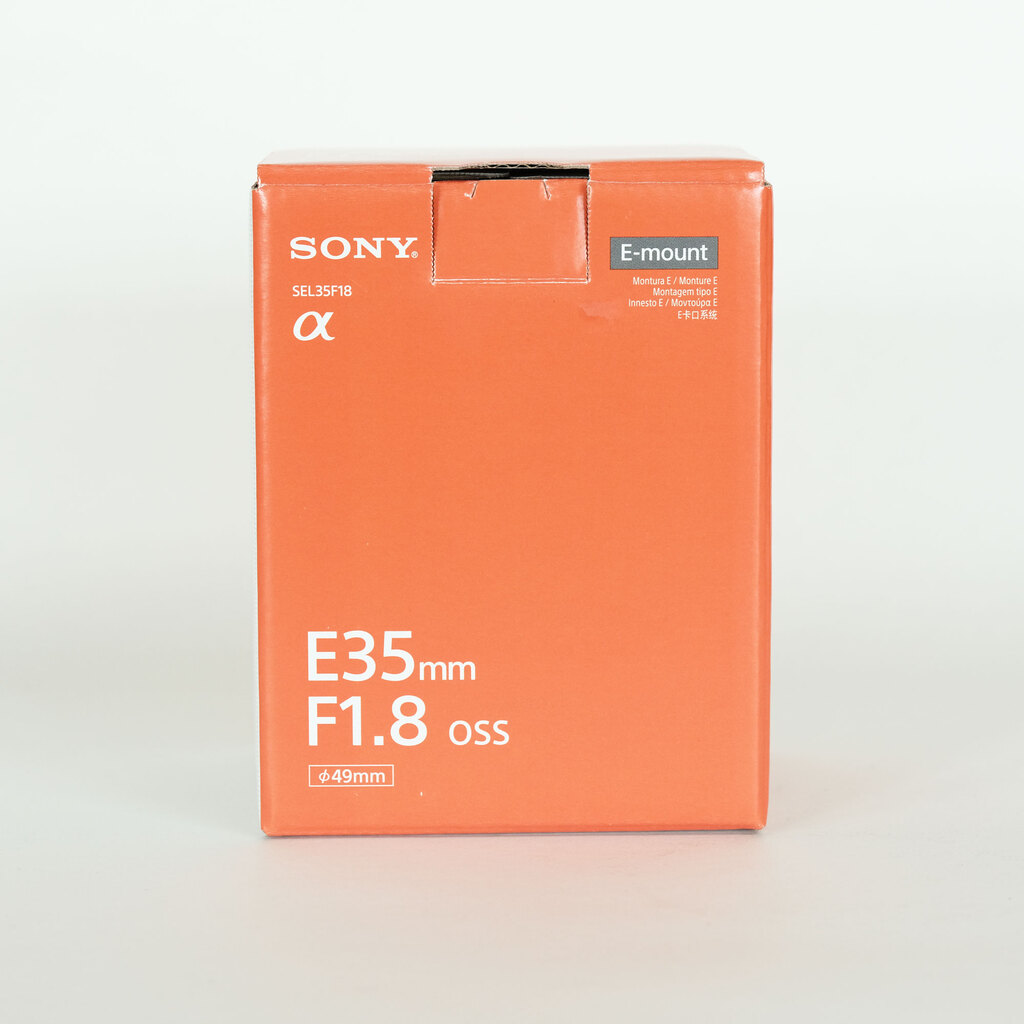 SONY E 35mm F1.8 OSS SEL35F18 SONY E 35mm F1.8 OSS SEL35F18