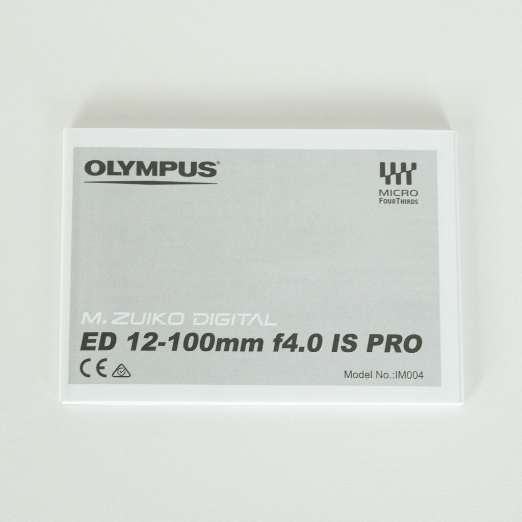 OLYMPUS M.ZUIKO DIGITAL ED 12-100mm F4.0 IS PRO