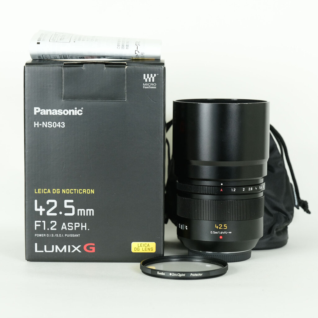 Panasonic LEICA DG NOCTICRON 42.5mm / F1.2 ASPH. / POWER O.I.S.
