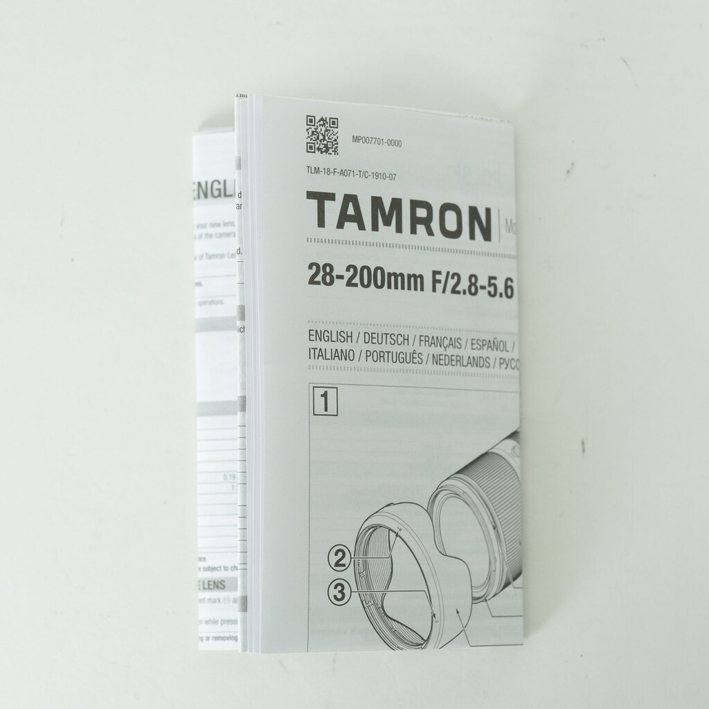 TAMRON 28-200mm F/2.8-5.6 Di III RXD (Model A071) [ソニーE用]